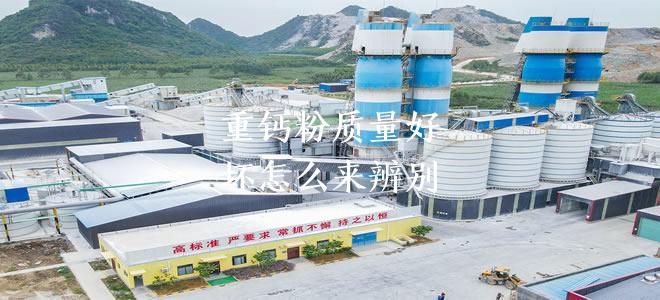 重鈣粉質(zhì)量好壞怎么來(lái)辨別